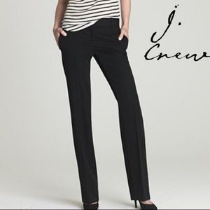 J Crew Favorite Fit Wool Pants in Black